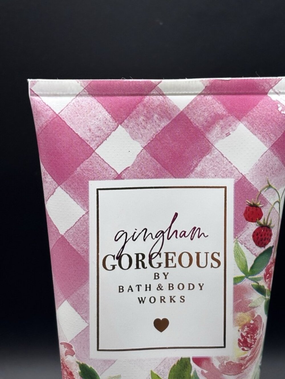 Bath & Body Works Moisturizing Body Wash Gingham Gorgeous 10 oz Strawberry Pink - Picture 9 of 16